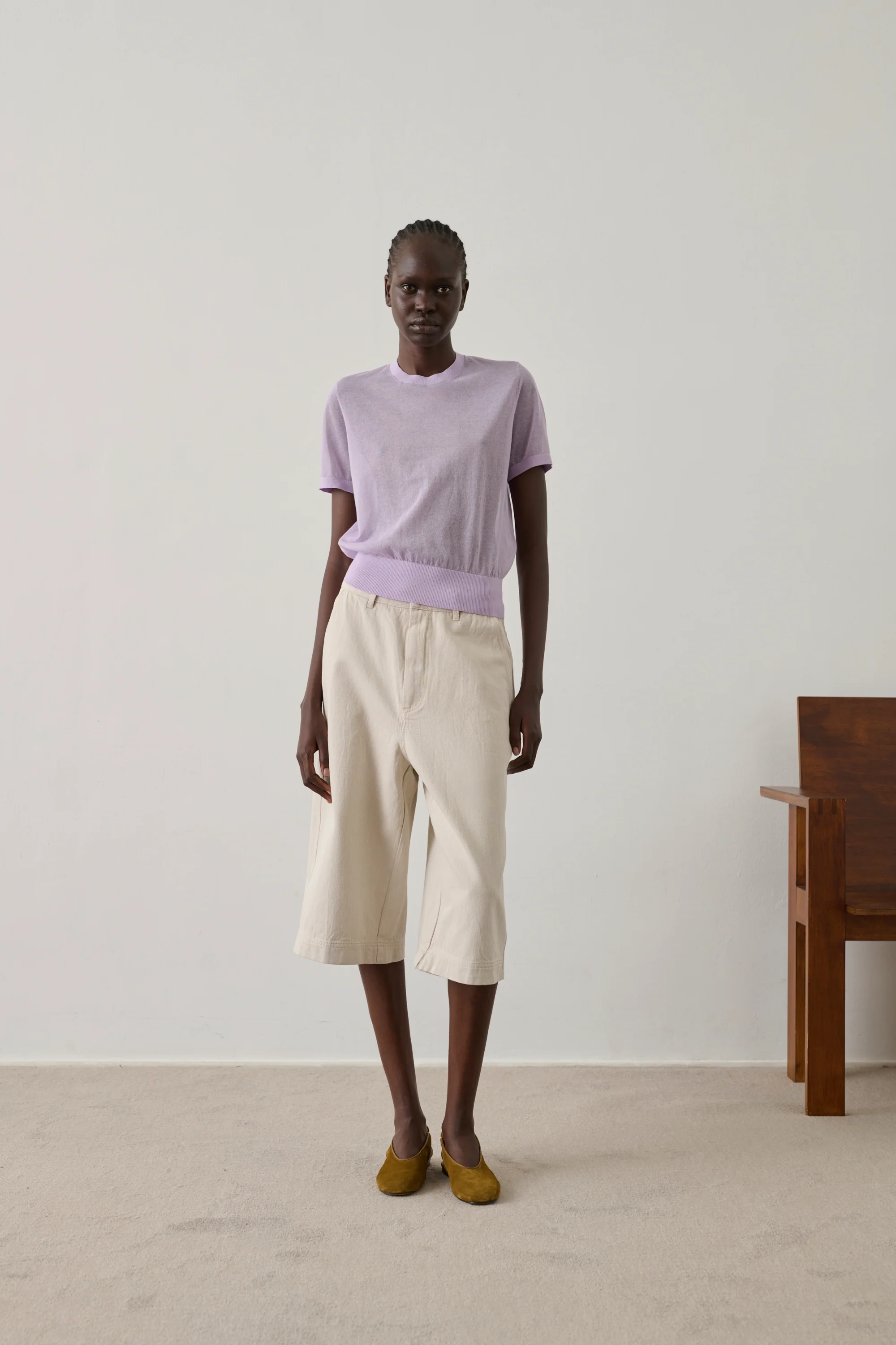 WHITE FRANCIS BERMUDA SHORTS - Image 3