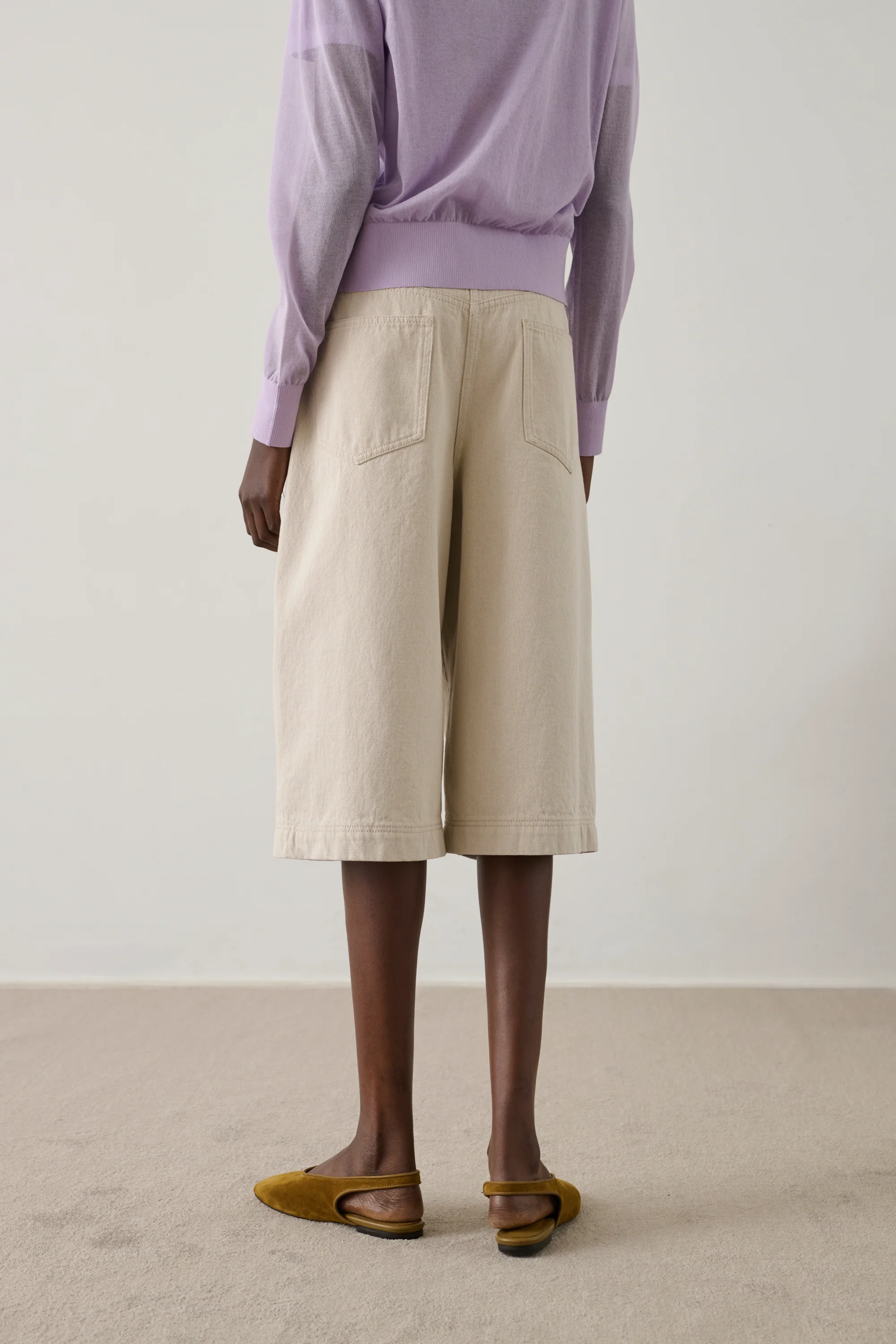 WHITE FRANCIS BERMUDA SHORTS - Image 6